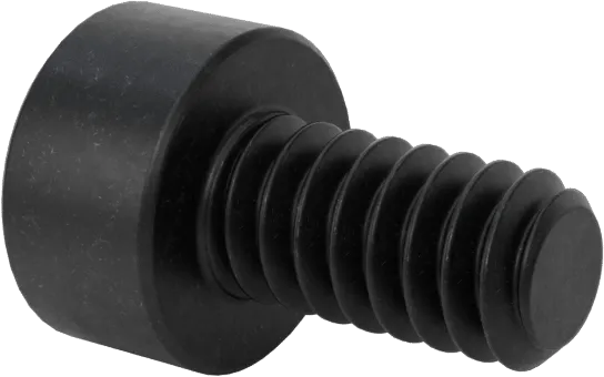 Black-Oxide Alloy Steel Socket Head Screw, 0-80 Thread Size, 1/16" Long